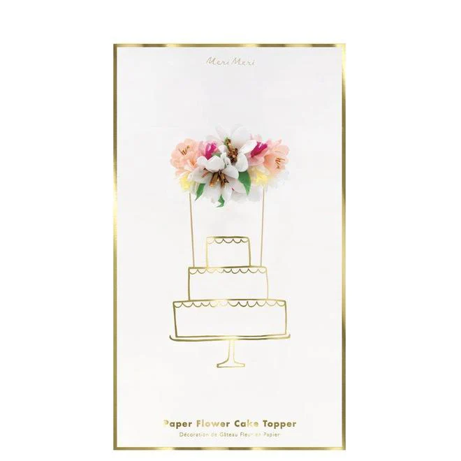 Topper de flores - Imagen 2